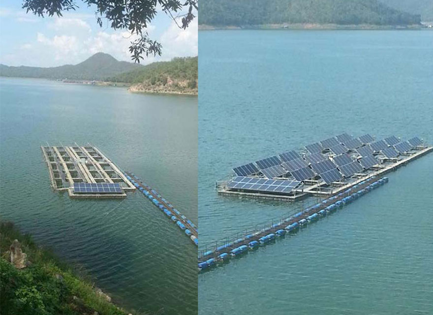 亚能 100kw Off-grid Solar Power System in Thailand