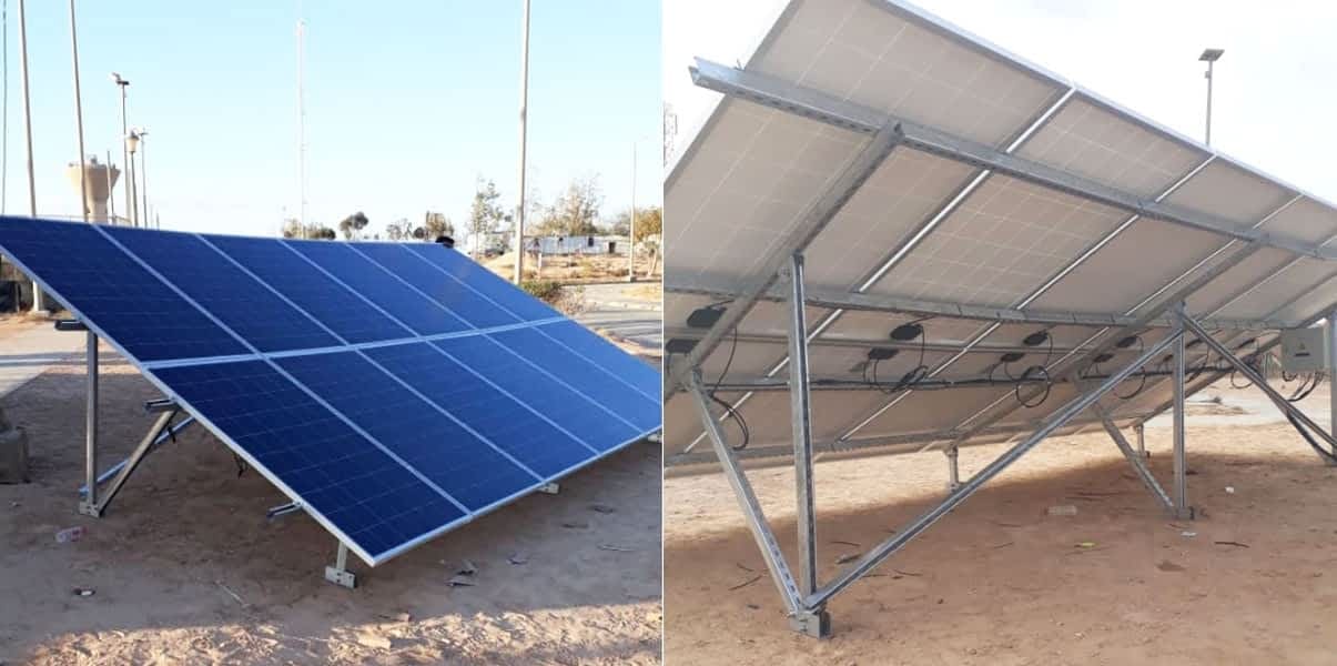 亚能 8 set 3KW Off-Grid Solar Power System in Libya