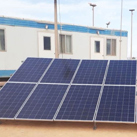亚能 8在利比亚设置3KW离网太阳能发电系统