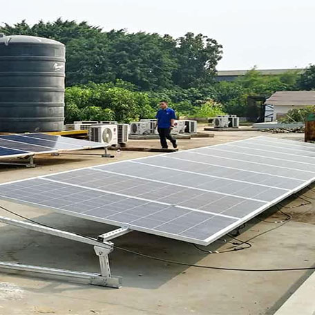 印度尼西亚雅加达30KW离网太阳能发电系统